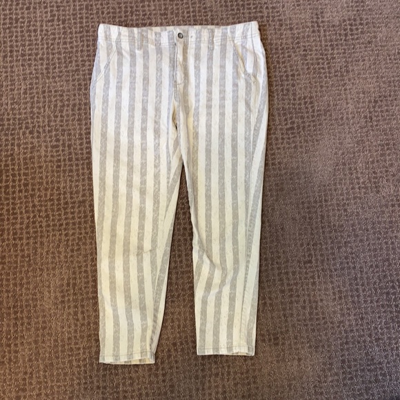 Free People Striped Jeans - size 28 - Picture 2 of 5